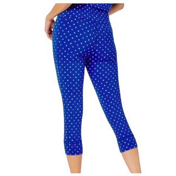 Lilly Pulitzer Weekender High Rise Leggings Borealis Blue Squared‎ Size XXS NWT - Picture 9 of 12